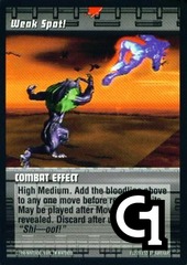 Weak Spot (High Medium)